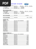 Motor Transport Tariffs Update 2024 | PDF | Truck | Automotive Industry