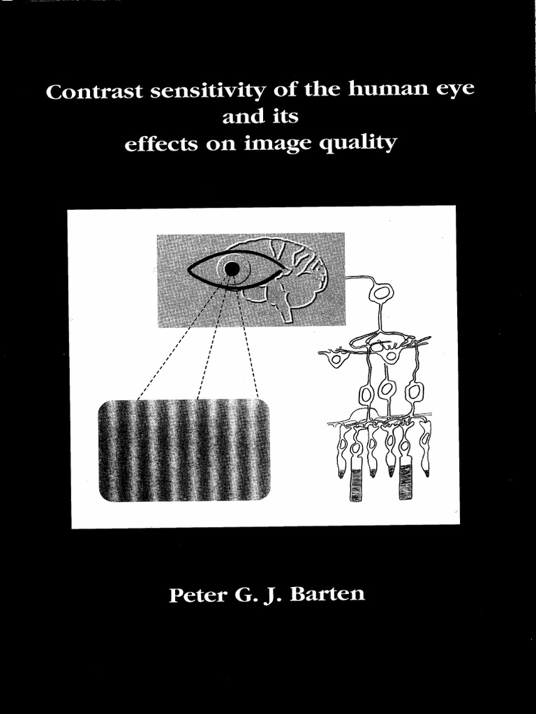 Barten 1999 - Contrast Sensitivity of The Human Eye | PDF