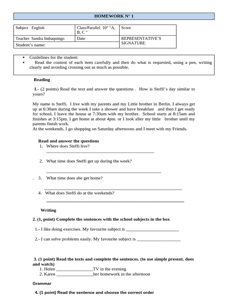 Homework__N°_1[1] | PDF