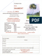Application Form Scottish Rite Golf Tournament 23 Apr 2012