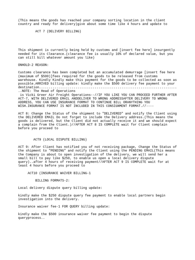 Consignment Billing Chapter 2 | PDF