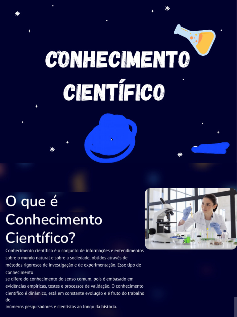 O Que é Conhecimento Científico? | PDF | Science | Método científico