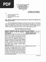 Charge Report Format for Post Offices | PDF