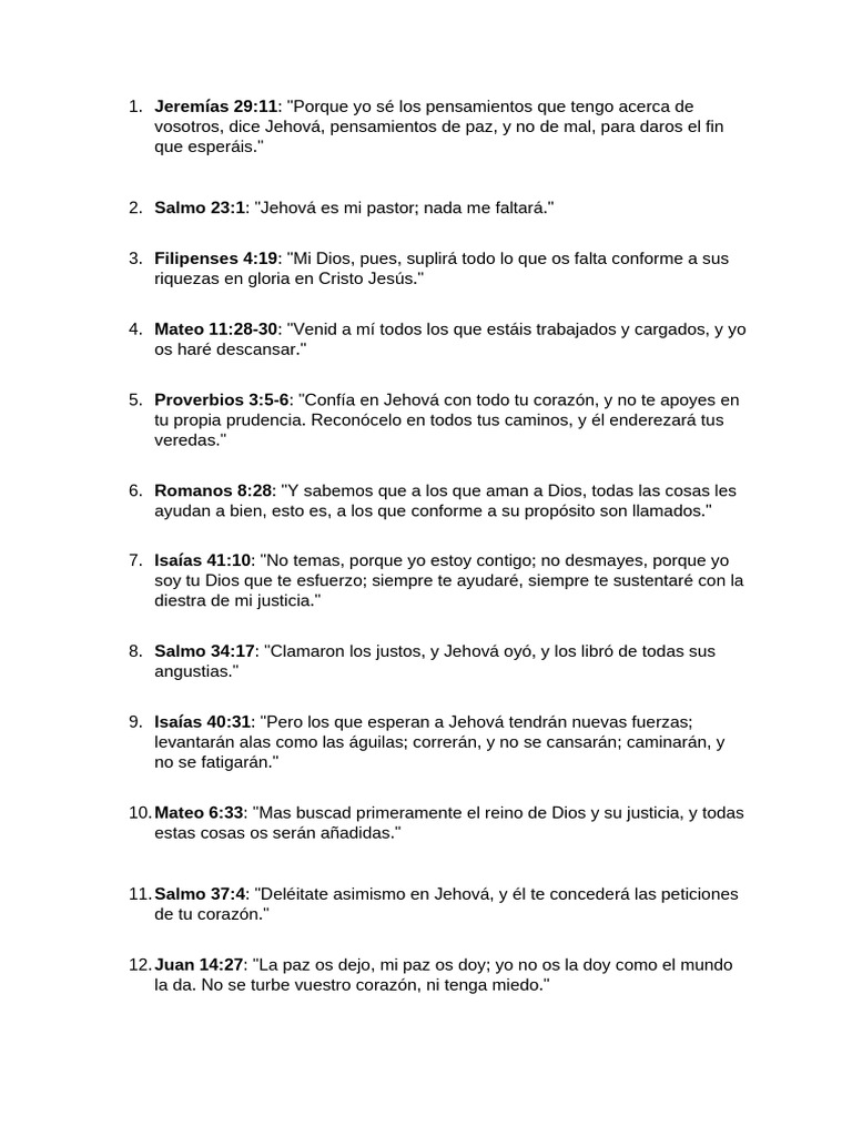 100 Promesas de Dios en la Biblia | PDF | Jesús | Epístola a los romanos