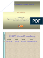 CN4227R Advanced Process Control Course Outline
