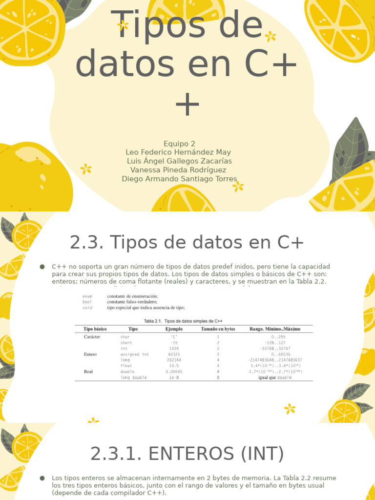 Fresh Lemon Pattern Newsletter Infographics by Slidesgo | PDF