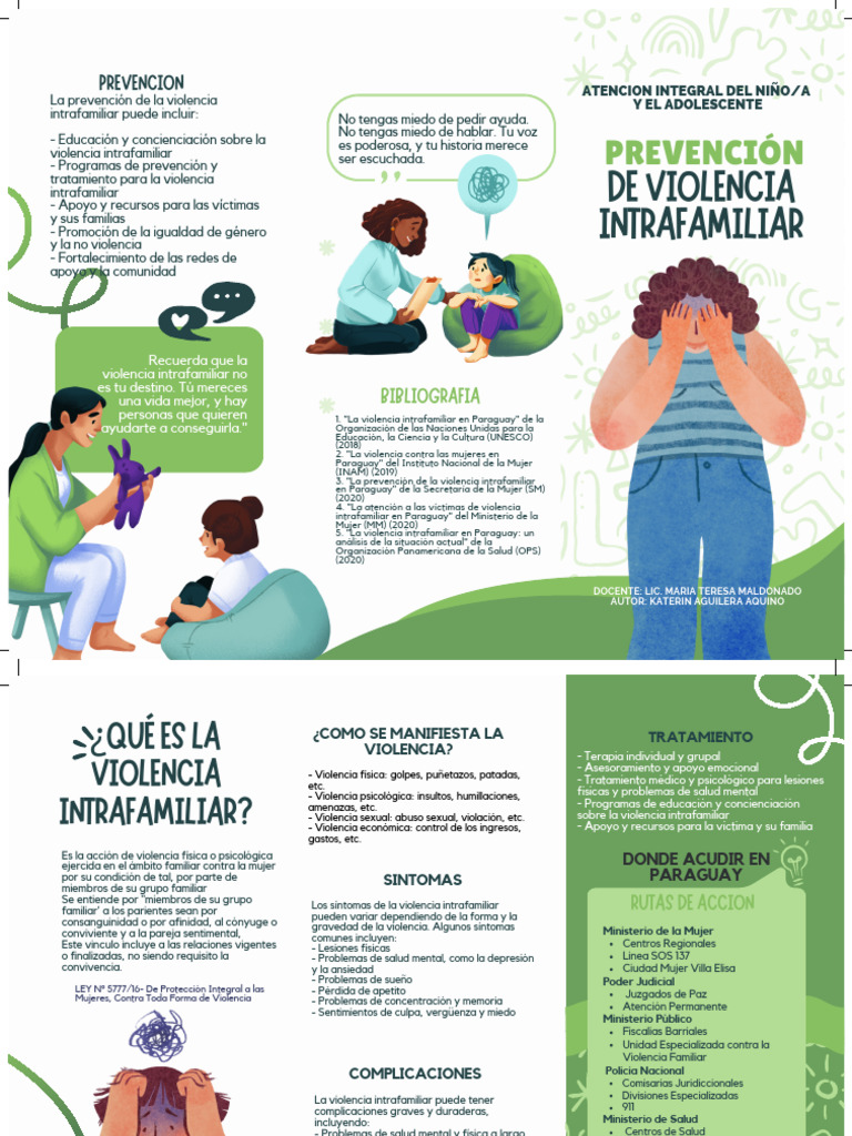 Prevención de la Violencia Intrafamiliar | PDF | Violencia doméstica ...