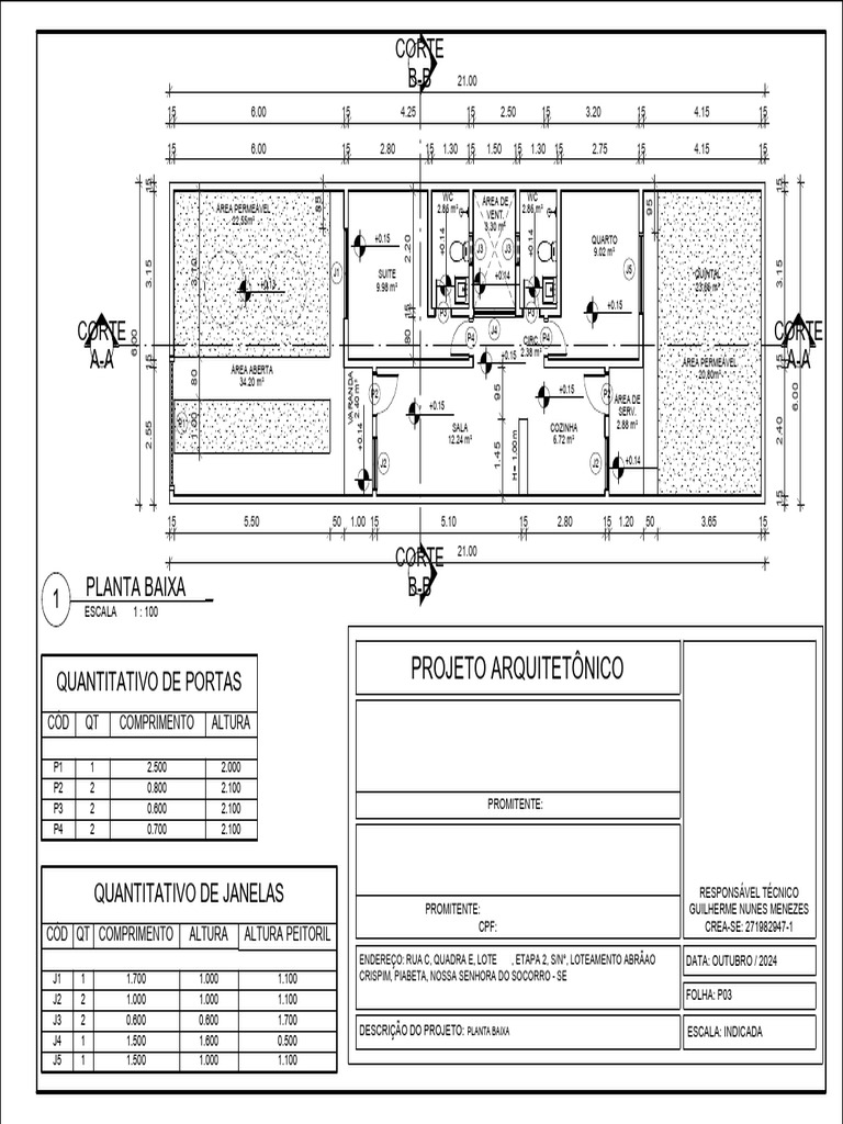 03 - Planta Baixa | PDF