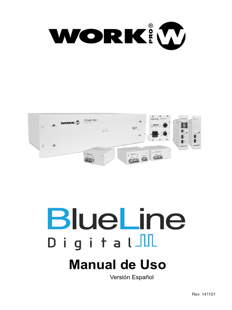 Manual de Uso del Sistema BlueLine Digital | PDF | Compresión de datos ...