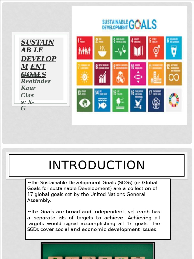 Sustainable Development Goals Overview | PDF | Climate Change | Economies