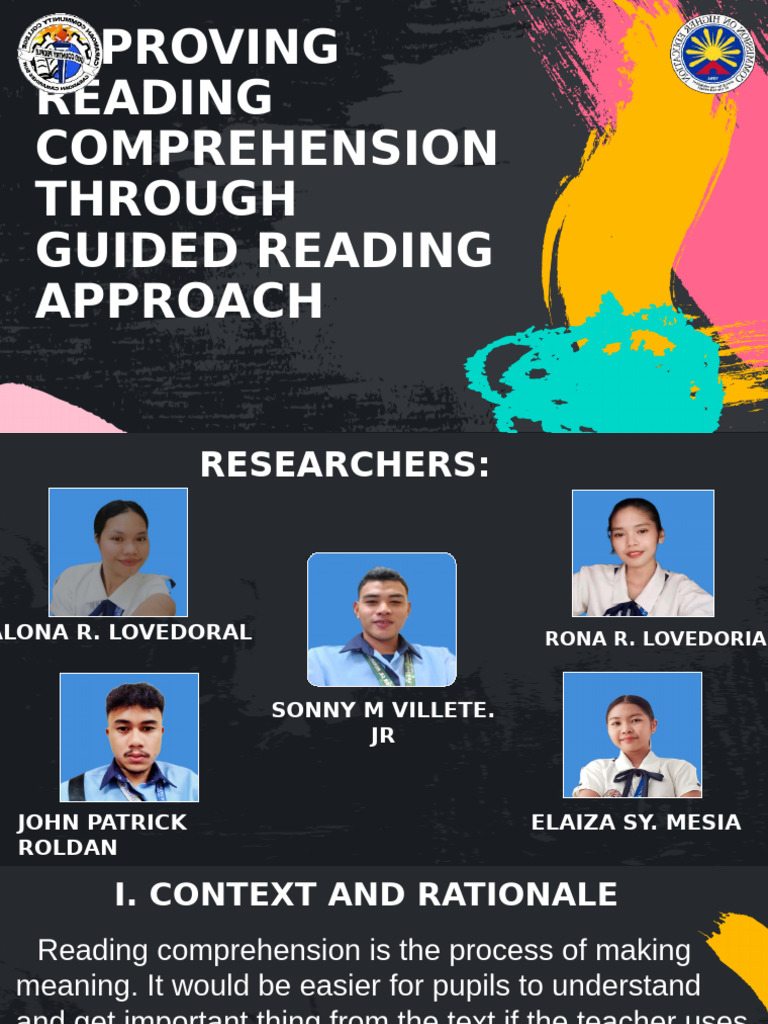 Research Proposal PowerPoint | PDF | Reading Comprehension | Learning ...