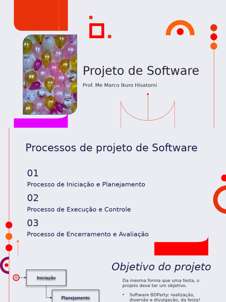 Guia de Processos em Projetos de Software | PDF | Planejamento | Programas