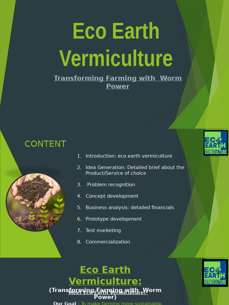 Eco Earth Vermiculture: Sustainable Compost Solutions | PDF | Organic ...