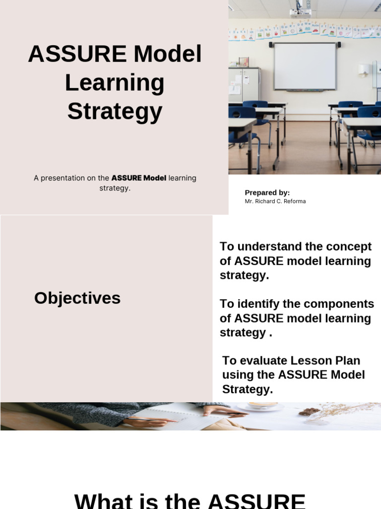 ASSURE Model Learning Strategy | PDF | Learning | Methodology