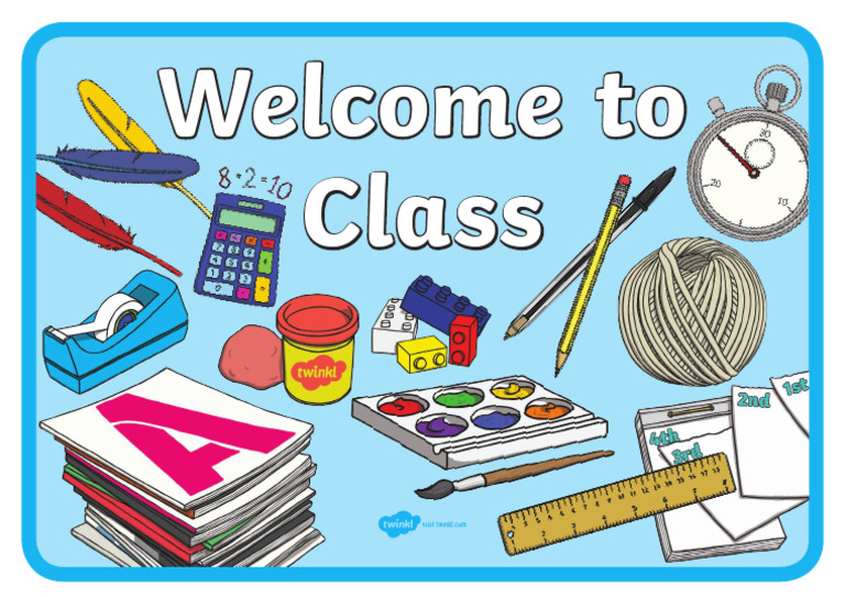 Welcome to Class | PDF