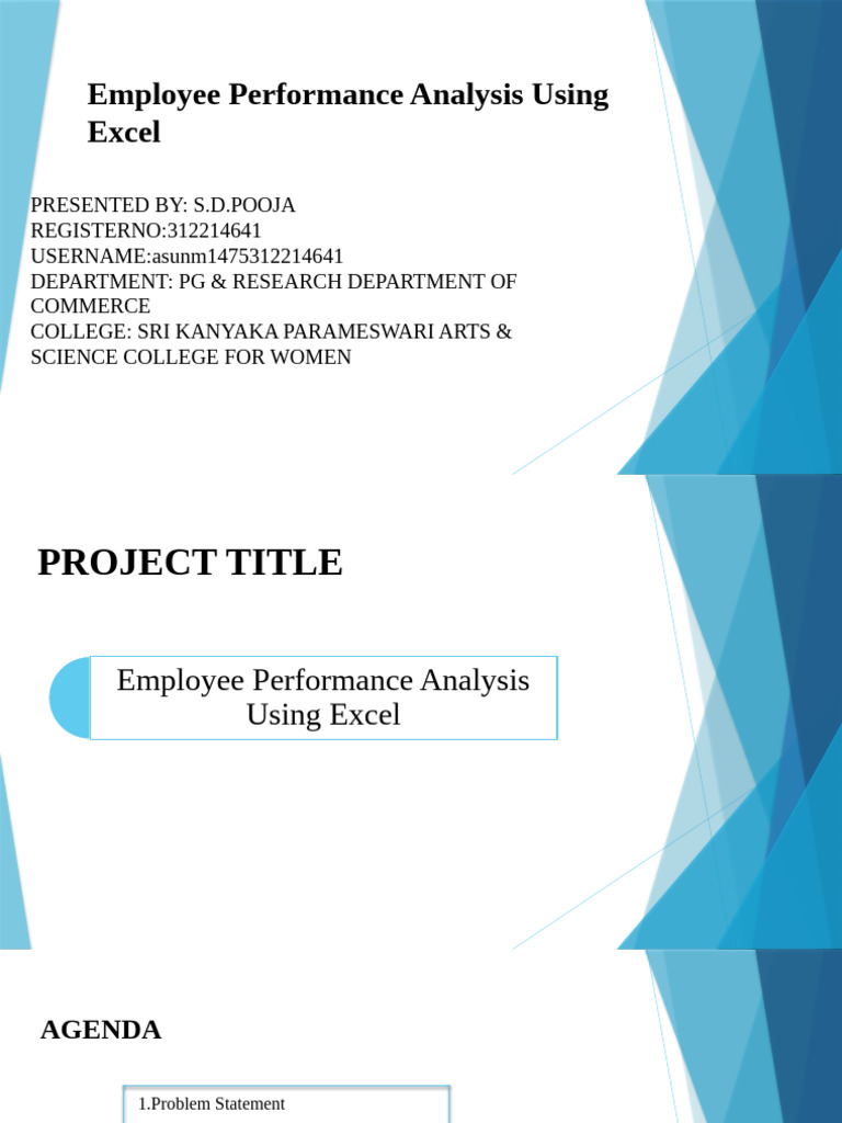 Employee Performance Analysis in Excel | PDF | Performance Indicator | Data