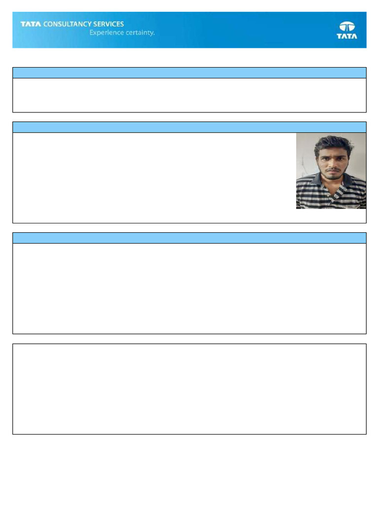 TCS Employment Application Form | PDF | Justice | Crime & Violence