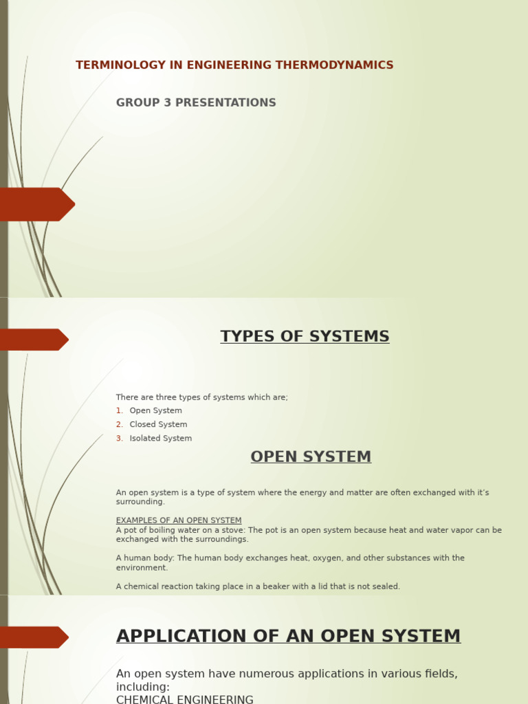 Engineering Thermodynamics Systems Explained | PDF | Temperature | Gases