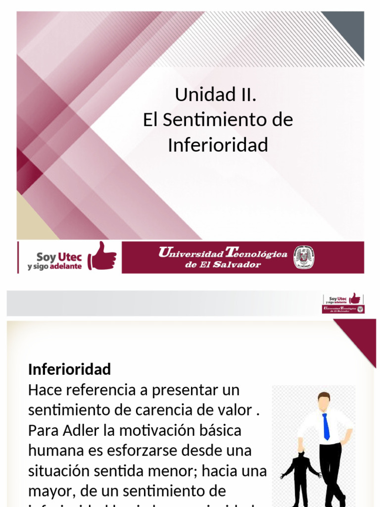 Complejo de Inferioridad y Superación | PDF | Ciencias del ...