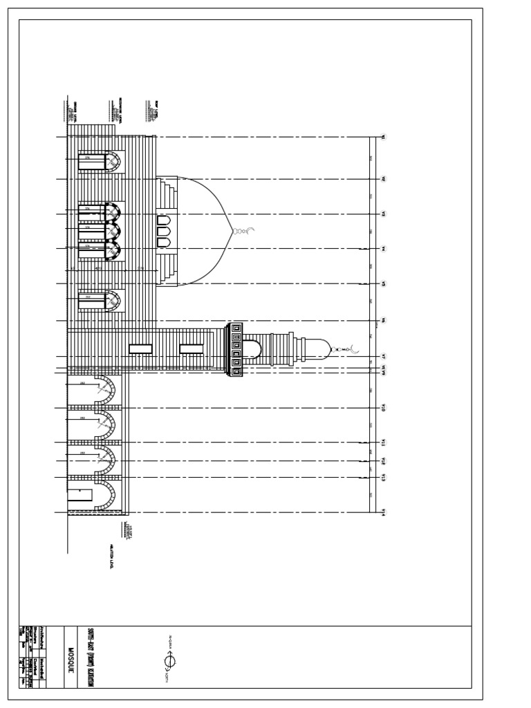 Mosque Elevation | PDF