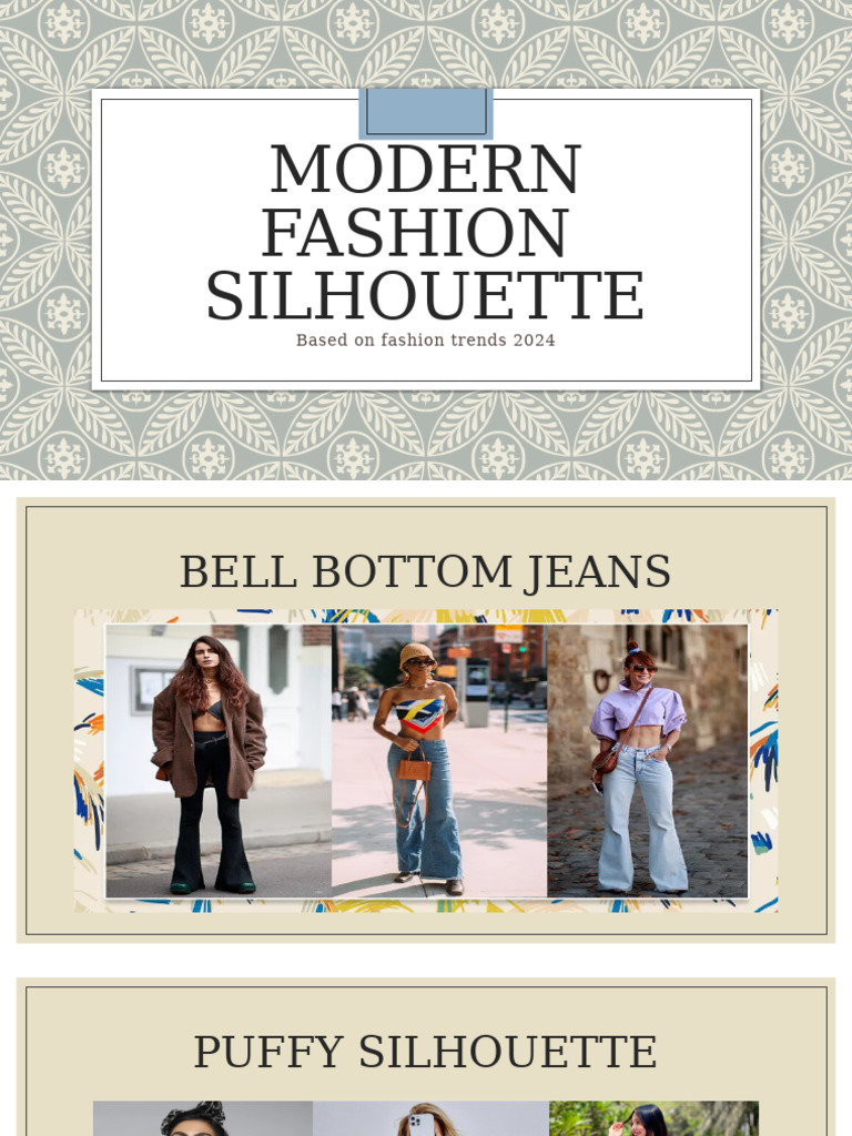 2024 Fashion Trends & Silhouettes | PDF