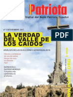 El Patriota n 01 - Noviembre 2011