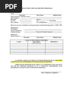 DCI Community Housing Application Form | PDF | Pension