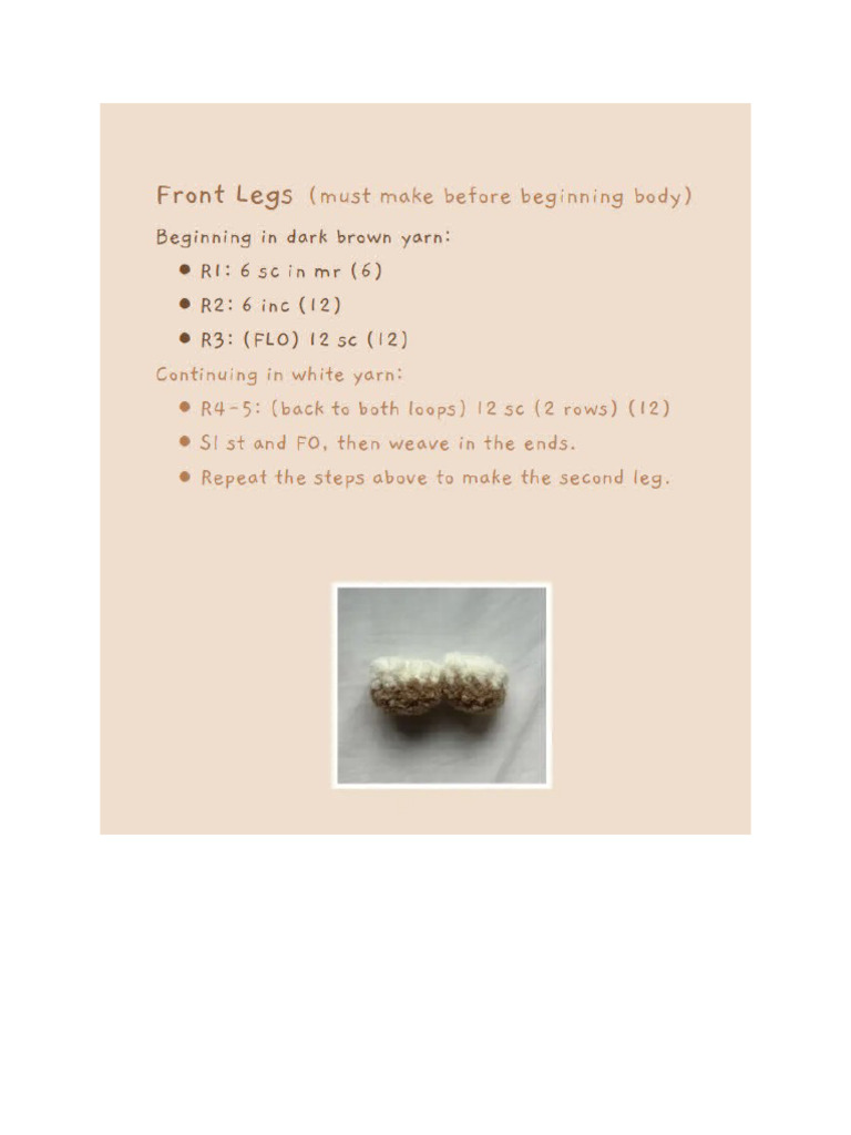 Sitting Cow Pattern | PDF