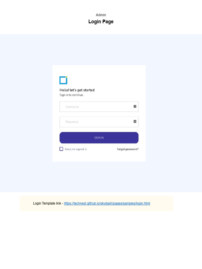 Admin Dashboard Template | PDF | Cyberspace | Software