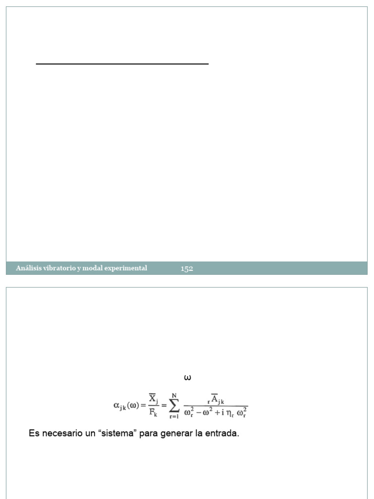 Análisis Modal Experimental y OMA | PDF | Spectral Density | Applied ...