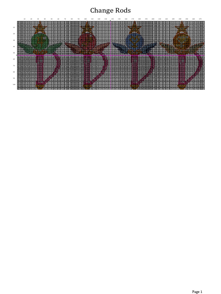 Change Rods Cross Stitch Patterns | PDF