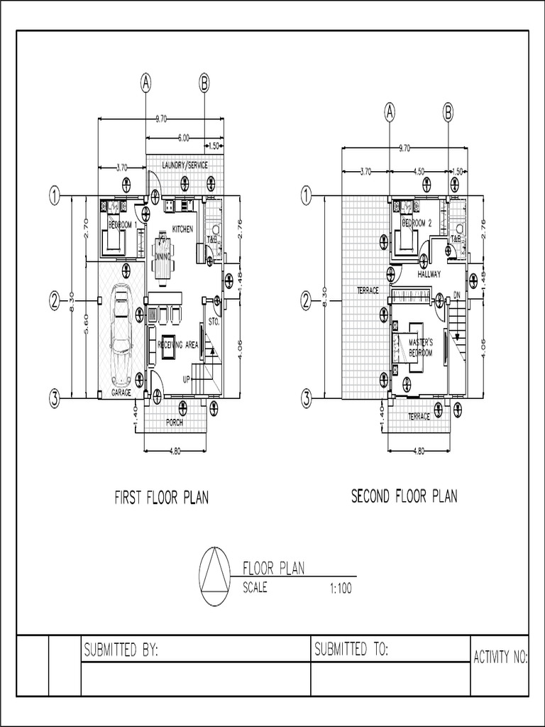 Two Storey House Plan | PDF
