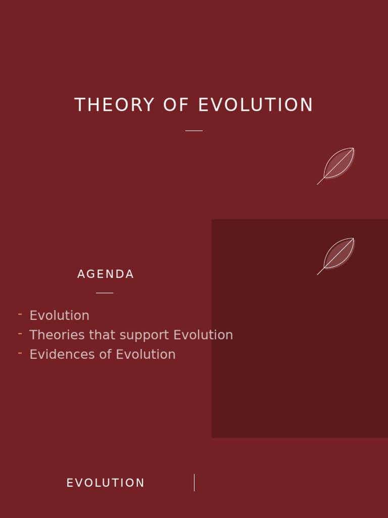 Understanding Evolution and Its Theories | PDF | Natural Selection ...