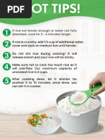 Tupperware Microwave Rice Maker Guide | PDF | Rice | Cooking
