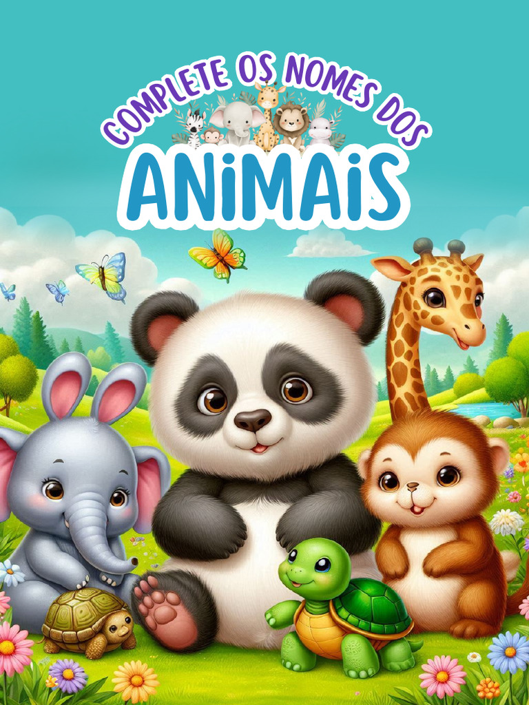 Complete os Nomes dos Animais | PDF