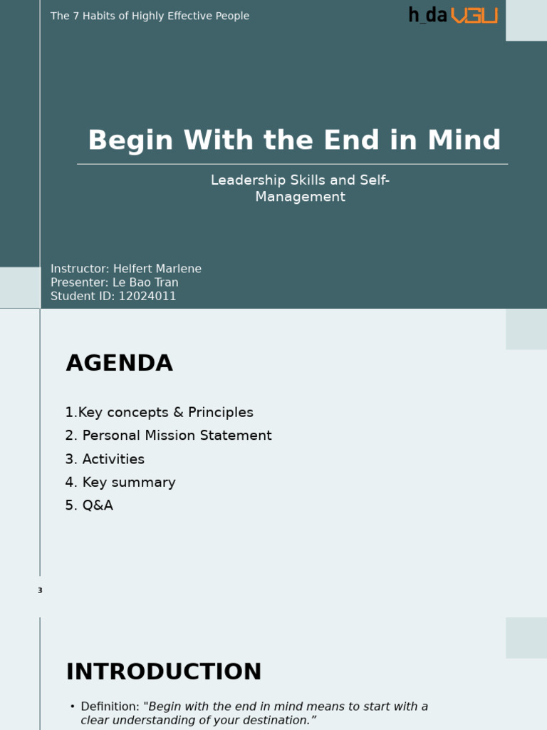Effective Leadership Through Vision | PDF | Behavioural Sciences ...