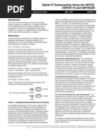 Digital IF Subsampling Using The HI5702, HSP45116 and HSP43220