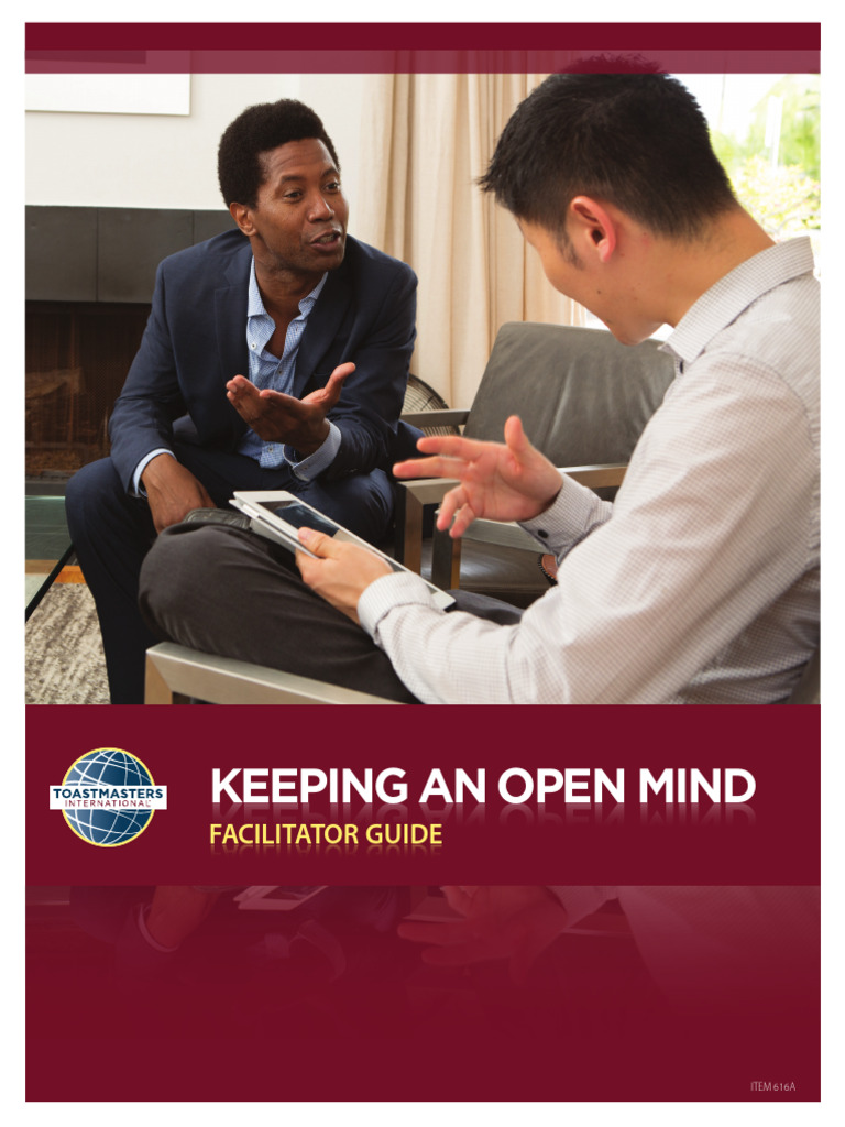 Open-Mindedness Facilitator Guide | PDF | Mind | Mental Processes