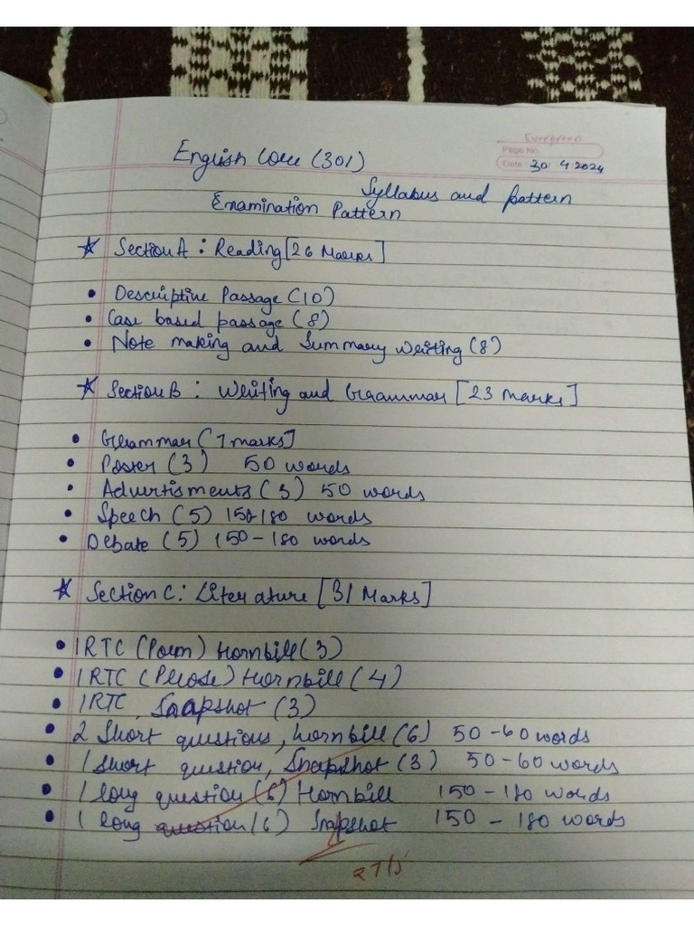 English Work | PDF