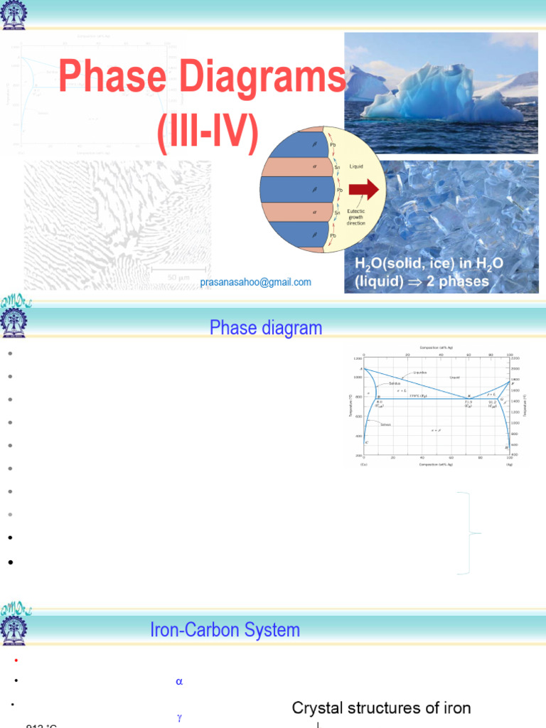Chapter 6 (III-IV) Phase Diagram | PDF | Sintering | Condensed Matter ...