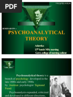 Psychoanalytic Theory | PDF | Id | Psychoanalytic Schools