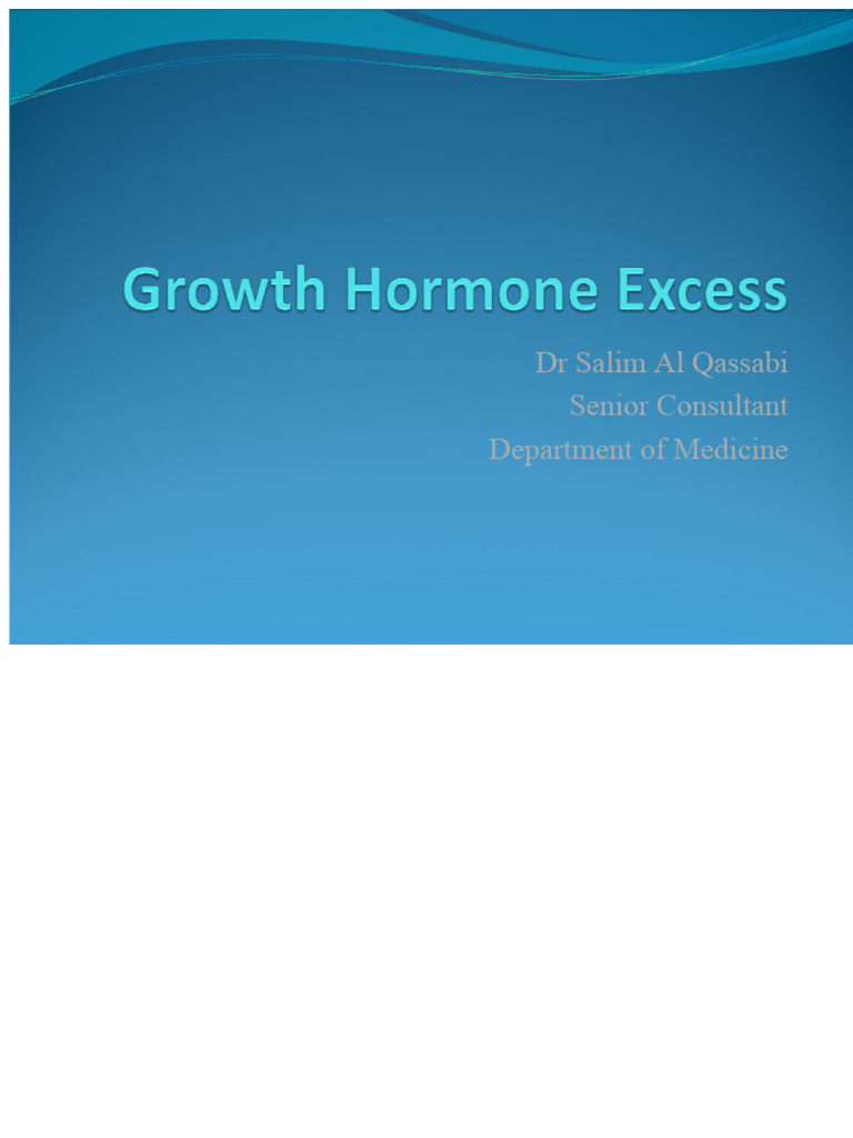 Acromegaly and Cushing | PDF | Clinical Medicine | Endocrinology