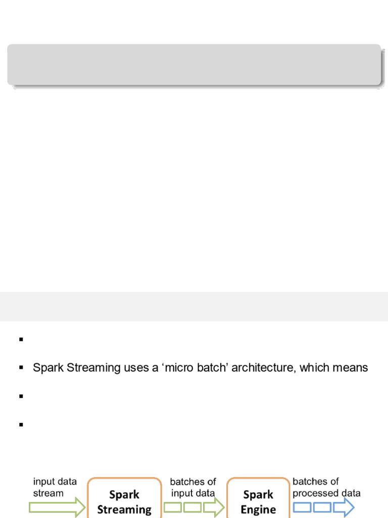 8 - Streaming 3 - Spark Flink | PDF | Apache Spark | Computing