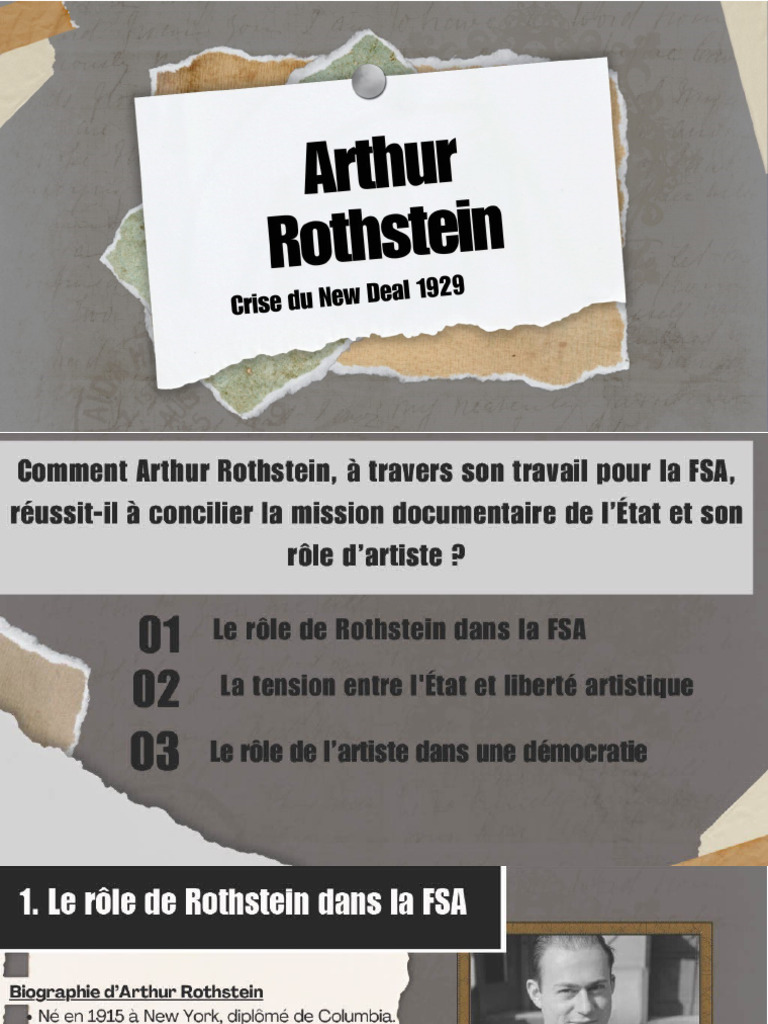 Arthur Rothstein | PDF