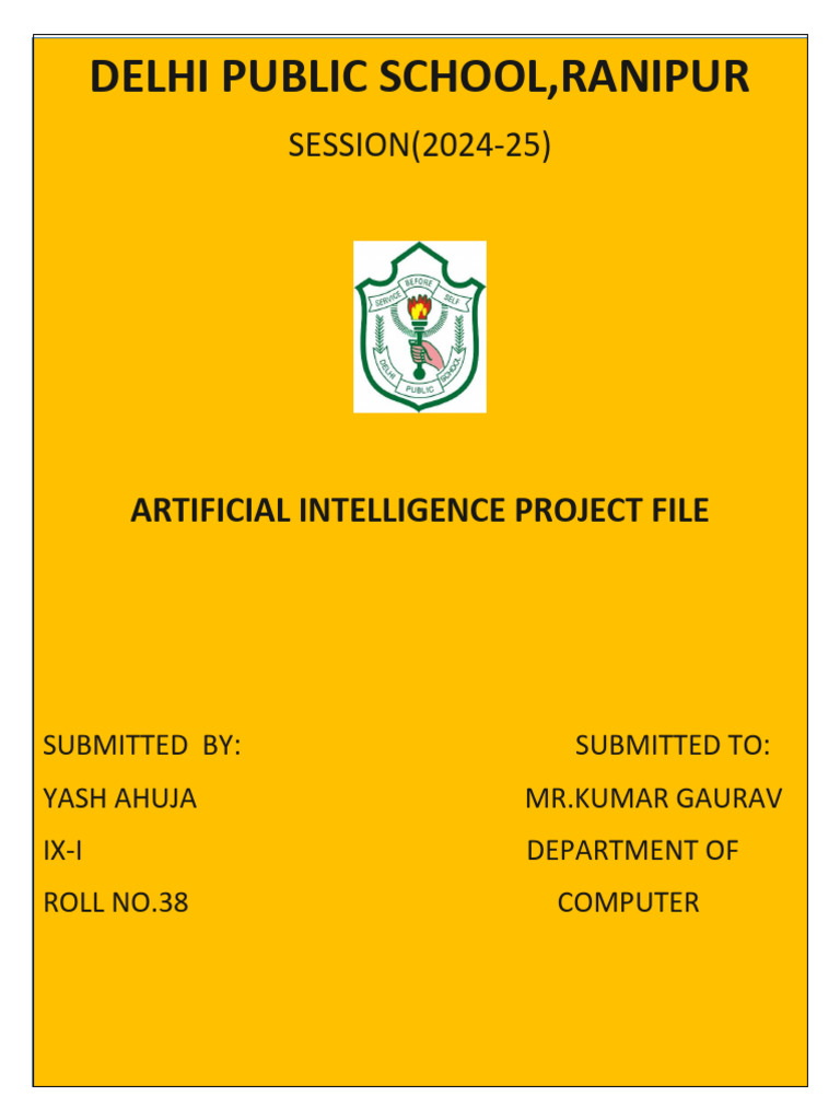 Ai Project File (6) | PDF | Area | Alphabet