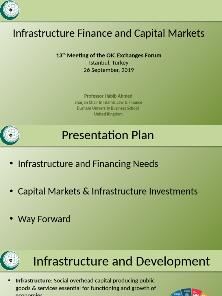 Infrastructure Finance Insights for OIC | PDF | Infrastructure | Economies
