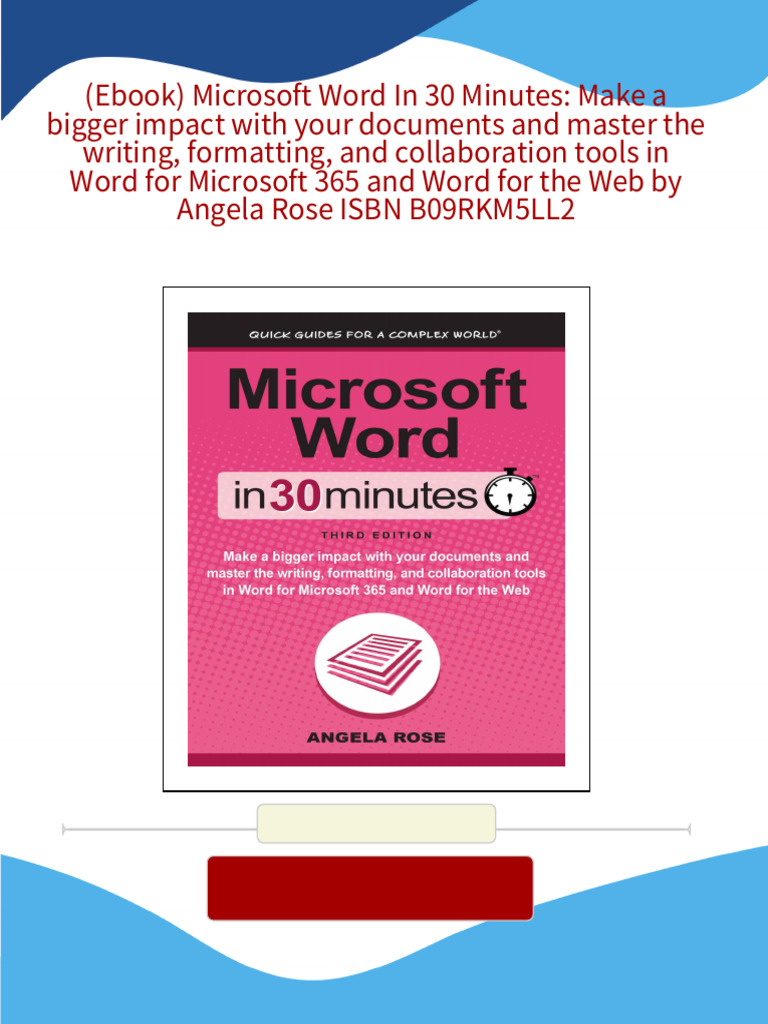 Ebook Microsoft Word