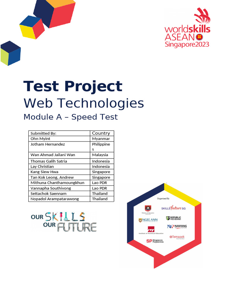 Speed Test Project for Web Technologies | PDF | Word Press | Java Script