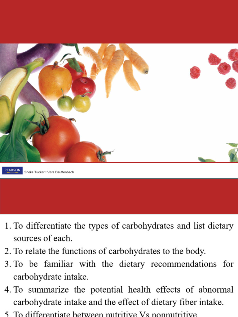 LFS 131 - Chapter 2 Carbohydrates-Feb-2022 | PDF | Diet & Nutrition ...