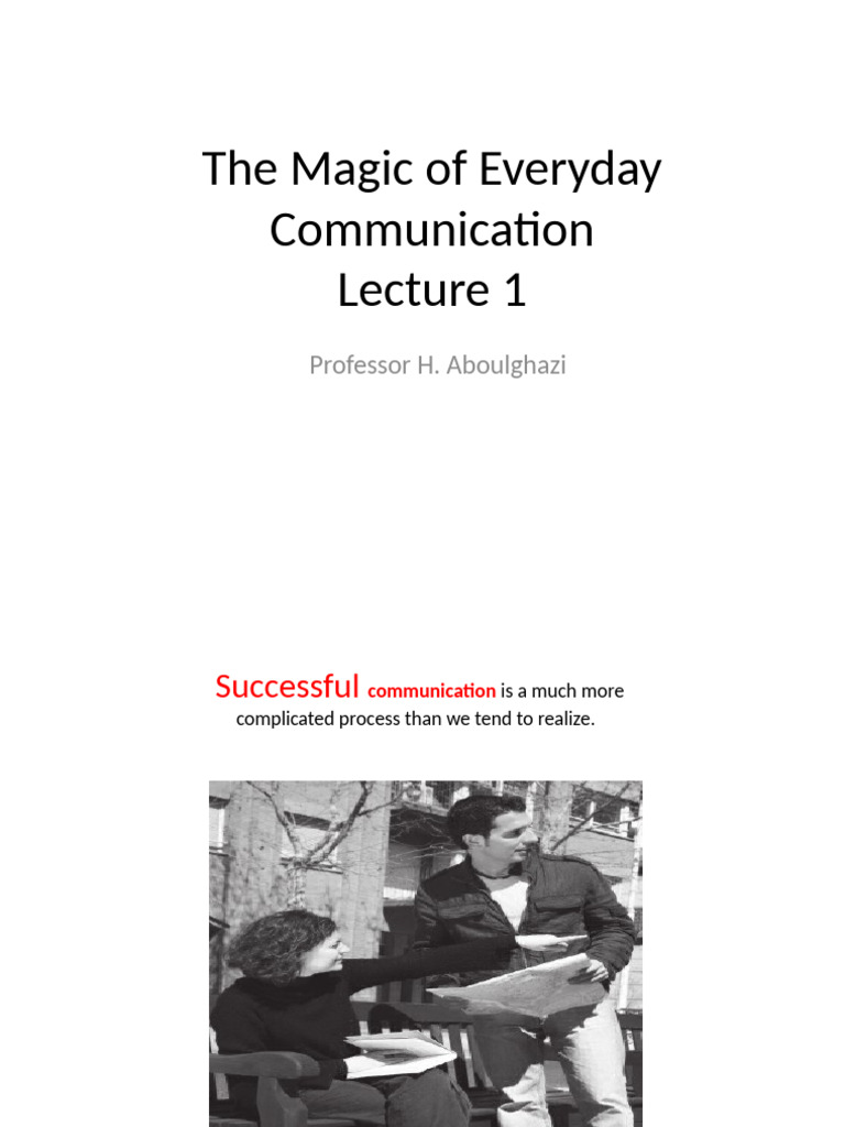 Communication Skills Mastery | PDF